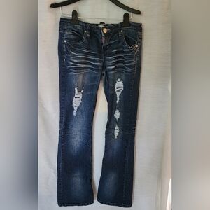 Almost Famous distressed jeans Size 9